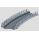 C-Track -- Curved Ramp - 14-3/16′ 36cm, HO Marklin, Inc 74613