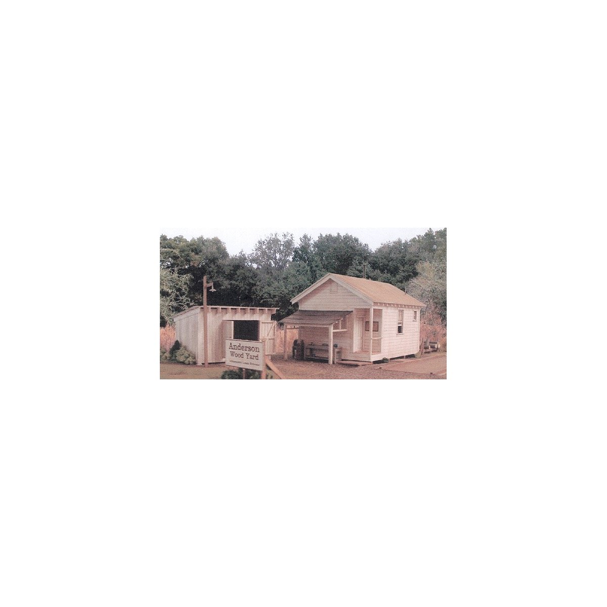Anderson Pulpwood Yard -- Includes: Office, Storage Shed, Truck Scale, Storage Racks & Accessories, O B.T.S. 17480