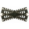 Custom-Line(R) Crossing - Code 100 -- 30-Degree, 4′ 10.2cm, Black Ties, HO Atlas Model Railroad Co. 173