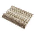 3-Rail Roadbed Straight Sections -- 4-1/2′, O, Atlas O 66051