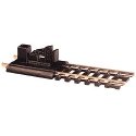 Bumper -- Code 100 Nickel-Silver Rail, Black Ties, HO, Atlas Model Railroad Co. 843