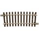 Code 148 Solid Nickel Silver 2-Rail -- 40.5′ Radius 1/3 Curve Track Section, O Atlas O 7012