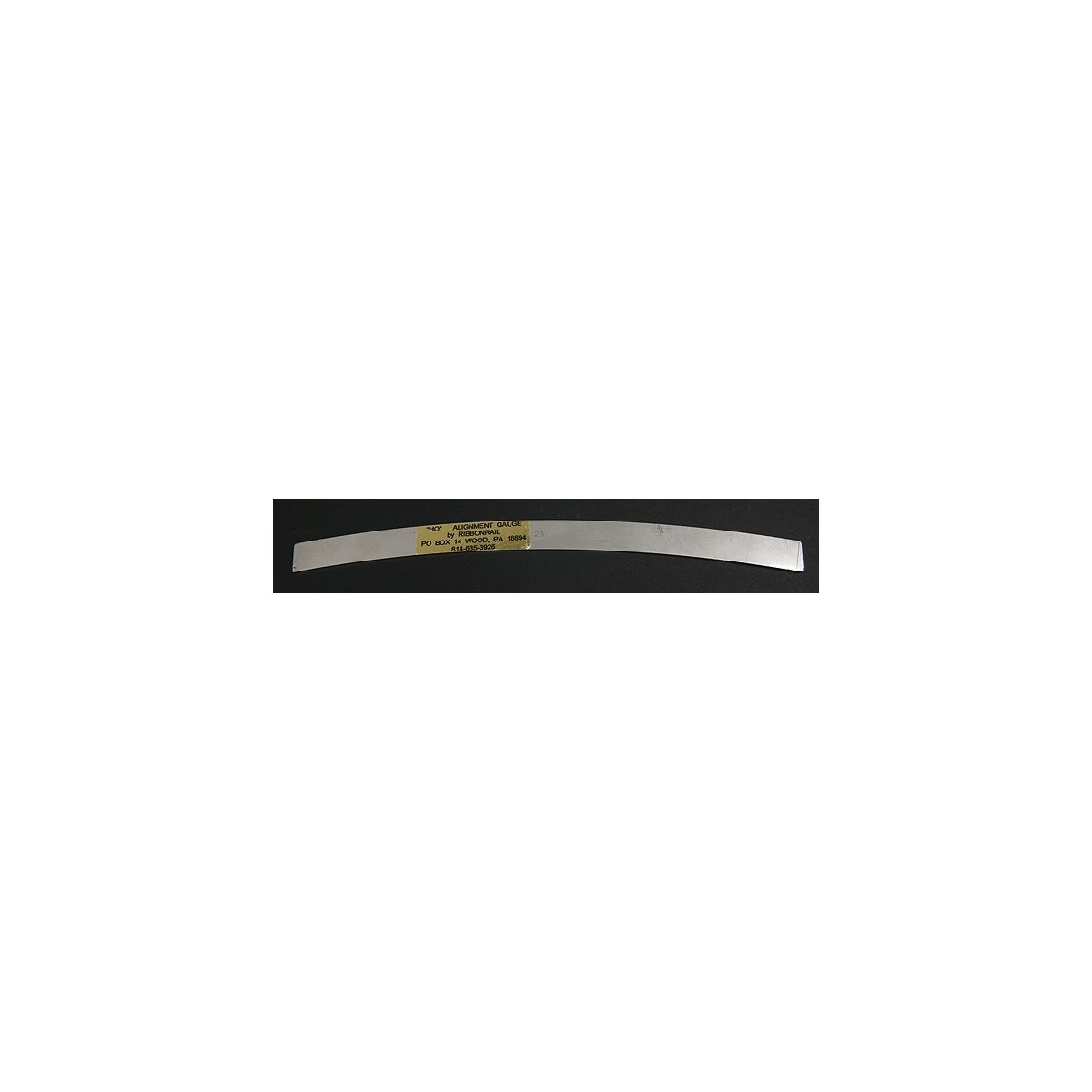 10′ Track Alignment Gauges - Curved -- 24′ Radius, HO Ribbonrail 1024
