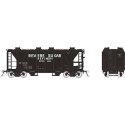 Enterprise 2-Bay Covered Hopper - Ready to Run -- Revere Sugar (1955, black, white), HO, Rapido Trains Inc 149012A
