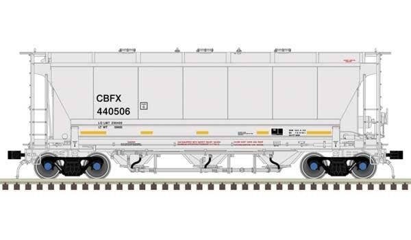 Trinity 3230 Pressure Differential PD Covered Hopper - Ready to Run Master Plu -- CIT Grou, N, Atlas Model Railroad Co. 50006225