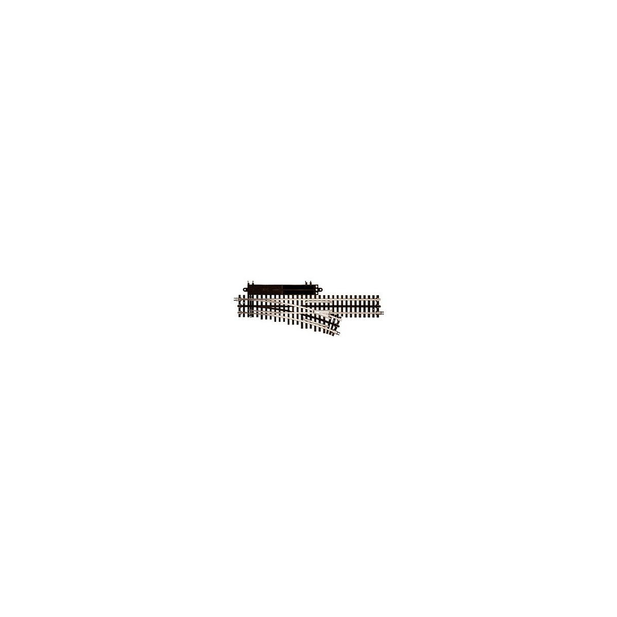 21st Century Track System(TM) Nickel Silver Rail w/Brown Ties - 3-Rail -- O-54 Right-Hand Remote Custom Supreme Switch, O Atlas 