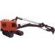 1954 Cable-Operated Backhoe Excavator - Kit, HO Custom Finishing 5012