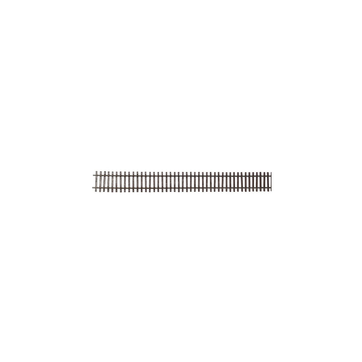 Standard Gauge Weathered Flex-Track(TM) - 3′ Sections pkg(6) -- Code 83 Rail w/Wood Ties, HO Micro Engineering 12104