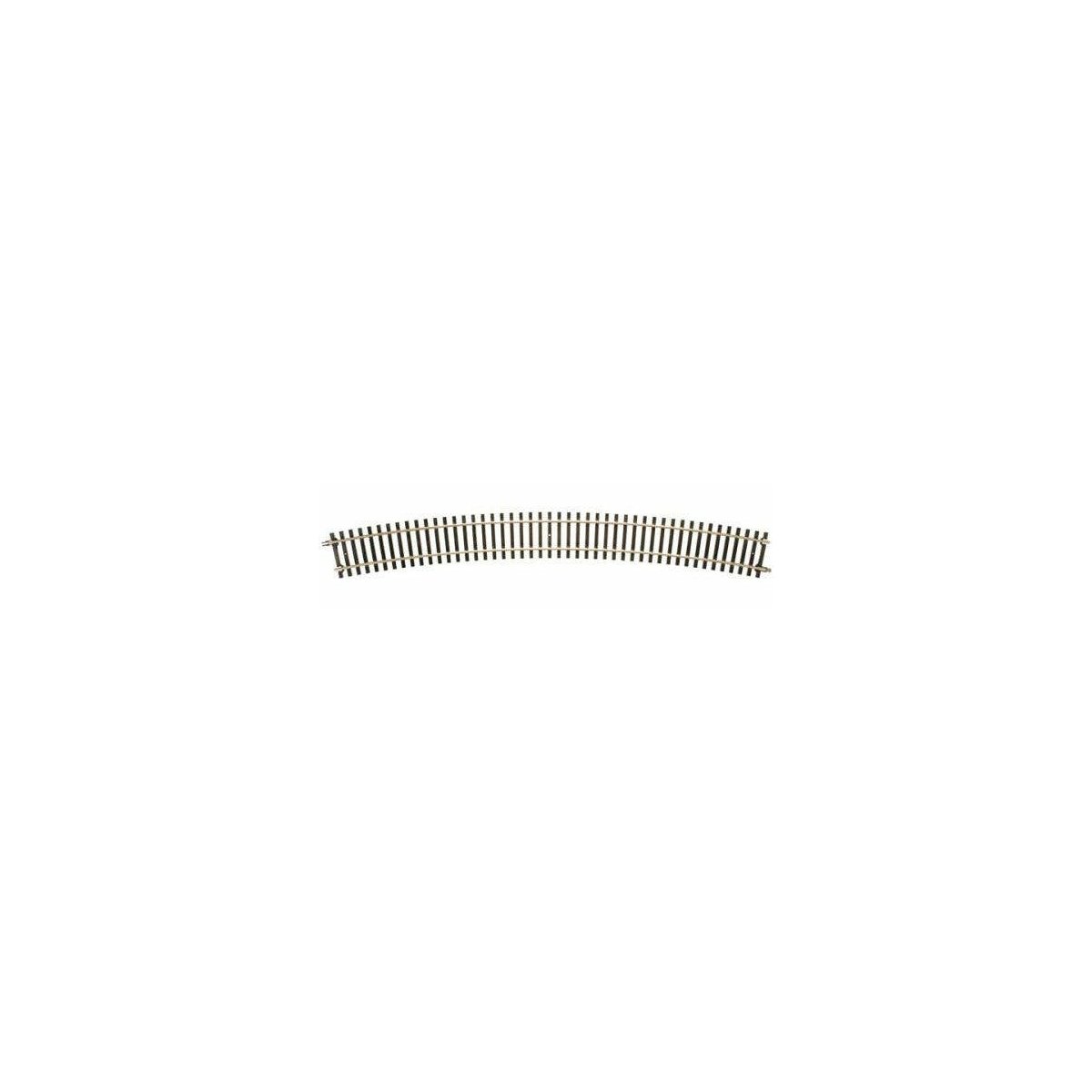 Code 148 Solid Nickel Silver 2-Rail Curve Track -- 54.0′ Radius Full Curve Track (Circle 16 Pieces), O Atlas O 7016