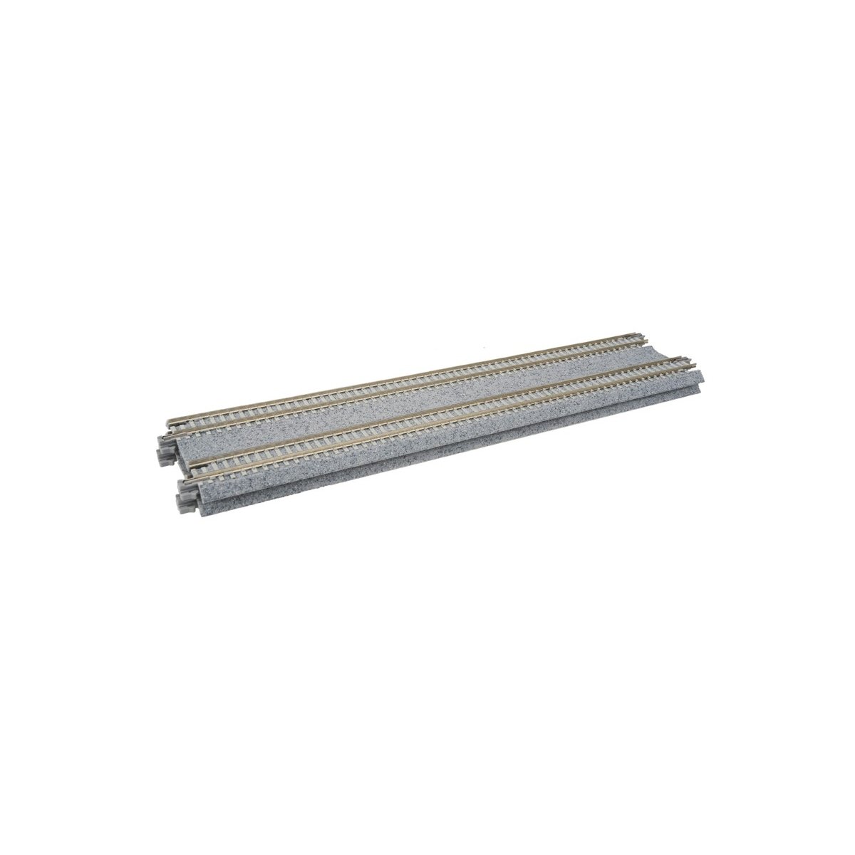 Concrete Tie Double Track Straight -- 9-3/4′ 248mm pkg(2), N Kato USA Inc 20004