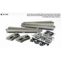 Straight Turntable Extension Track Set - Unitrack, N Kato USA Inc 20285