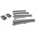 Curved Turntable Extension Track Set - Unitrack, N Kato USA Inc 20286