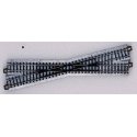 Track Crossings - 15-Degree, 7-5/16′ 186mm -- Left, N, Kato USA Inc 20300
