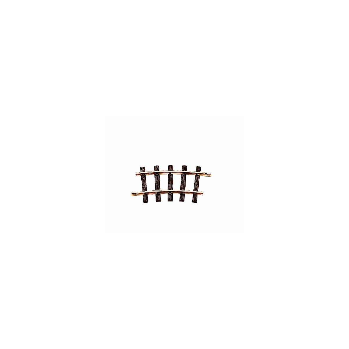 R1 Curved Track - 4′3′ 130cm Diameter -- 15 Degrees, G LGB 11020