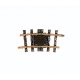 R1 Curved Track - 4′3′ 130cm Diameter -- 15 Degrees, Separation Track, G LGB 11152