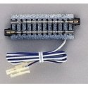 Straight Roadbed Power Feeder (Terminal) Track Section - Unitrack -- 2-7/16′ 62mm, N, Kato USA Inc 20041
