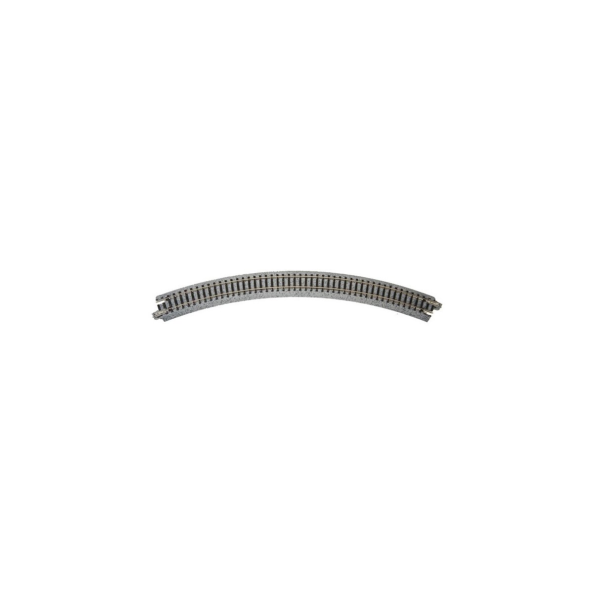 Curved Roadbed Track Section - Unitrack -- 45-Degree, 12-3/8′ 315mm Radius, N Kato USA Inc 20120
