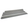 Straight Track w/Concrete Ties - Unitrack -- 14-1/2′ 369mm pkg(4), HO Kato USA Inc 2181
