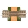 FasTrack(TM) Track w/Roadbed - 3-Rail -- Grade Crossing - 10′ 25.4cm Straight w/6-1/4′ 15.9cm Wide Road, O Lionel 612036