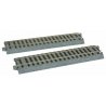 Straight Track - 2 Peices -- 5-7/8′ 149mm, HO Kato USA Inc 2193