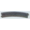 Curved Track 22.5-Degree Radius pkg(4) - Unitrack -- 21-5/8′ 550mm, HO Kato USA Inc 2210
