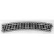Curved Track 22.5-Degree Radius pkg(4) - Unitrack -- 24′ 610mm, HO Kato USA Inc 2220