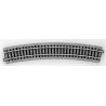 Curved Track 22.5-Degree Radius pkg(4) - Unitrack -- 24′ 610mm, HO Kato USA Inc 2220