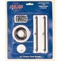 21st Century Track System(TM) Nickel Silver Rail w/Brown Ties - 3-Rail -- Accessory Rails pkg(2), O Atlas O 6097