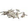 Nickel-Silver Rail Joiners -- Code 83 pkg(50), ALL Micro Engineering 26083