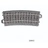 3-Rail C Track -- R1 Curve 14-3/16′ 36cm Radius, 15-Degree, HO Marklin, Inc 24115