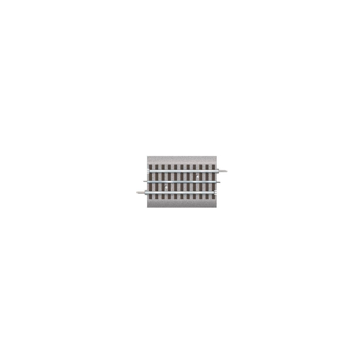 FasTrack(TM) Track w/Roadbed - 3-Rail -- Straight Track 4-1/2′ 11.4cm, O Lionel 612025