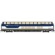 Colorado Railcar 85′ Full-Length Dome Lighted - Ready to Run - Silver Series(R -- Denali Express , HO, Bachmann Industries 133