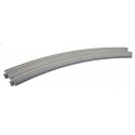 Curved Double Concrete Tie Superelevated Track - Unitrack -- 18-7/8 & 17-5/8′ 480 & 447mm Radius 22.5-Degree Sections pkg(2), 