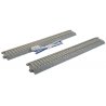 Straight Feeder Track w/Concrete Ties - Unitrack -- With Feeder Cable 9-3/4′ 246mm, HO Kato USA Inc 2153