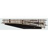 Turnout -- Straight, Right, Remote - 4-3/8′ 11cm, Z Marklin, Inc 8563