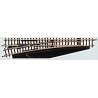 Turnout -- Straight Right Manual 4-3/8′ 11cm, Z Marklin, Inc 8566