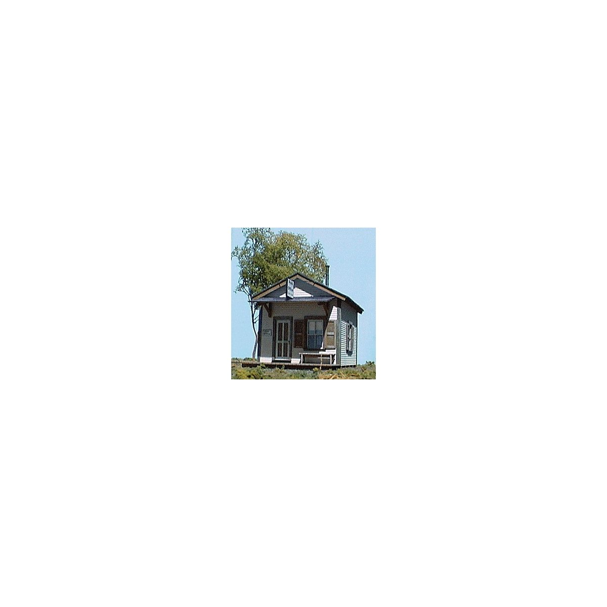 Cabin Creek Series -- Post Office - 2-3/16 x 3-1/2′ 5.6 x 8.9cm, HO B.T.S. 27233