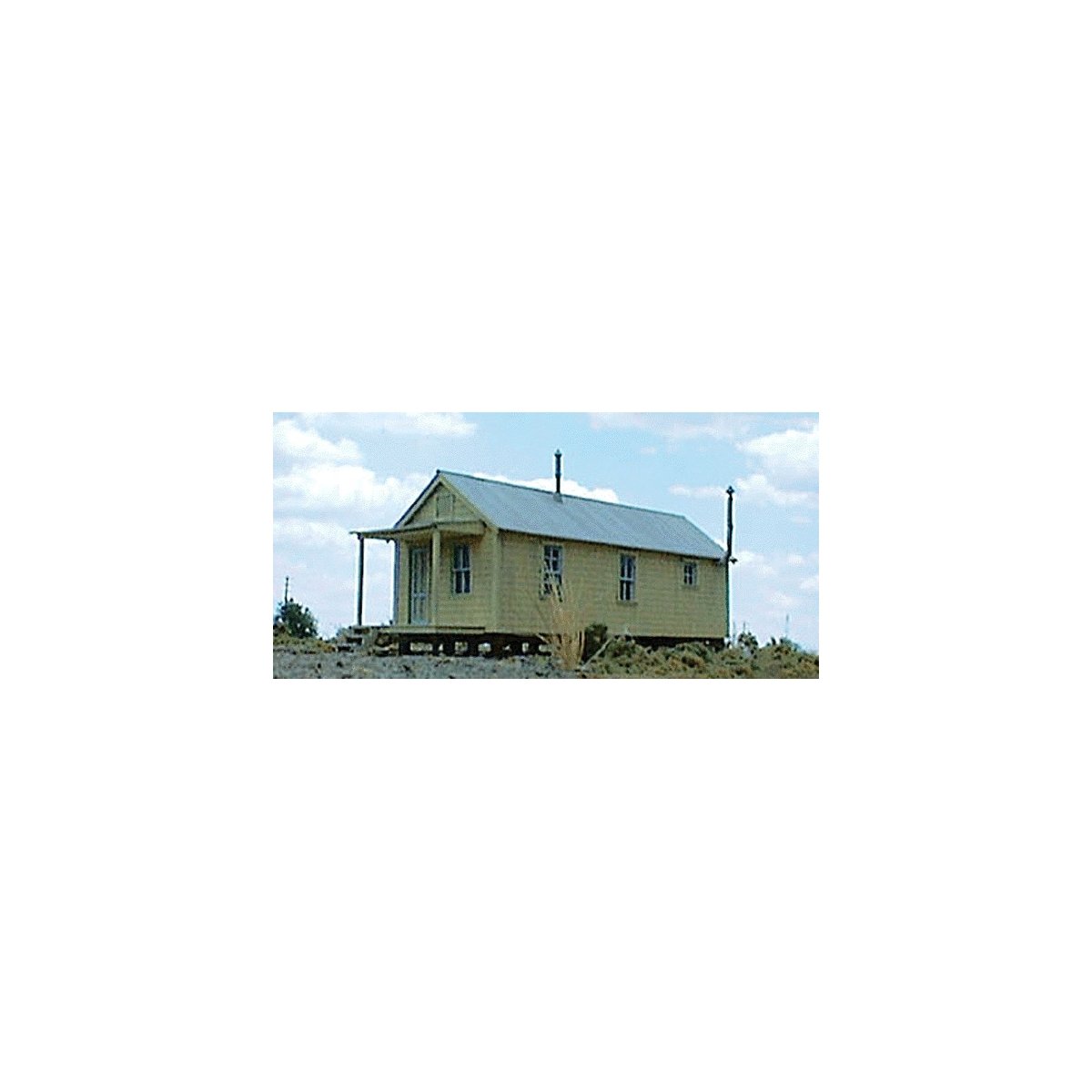 Goin′ Home Series -- Shotgun House Type I - 2-5/16 x 7-1/8′, HO B.T.S. 27300