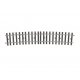 Curved Track -- 22.5 Degrees 2,461mm 96-7/8′ Radius, I, Marklin, Inc 59071
