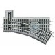 FasTrack(TM) Track w/Roadbed - 3-Rail -- Manual Turnout (Switch) O-36 Right Hand, O Lionel 612018