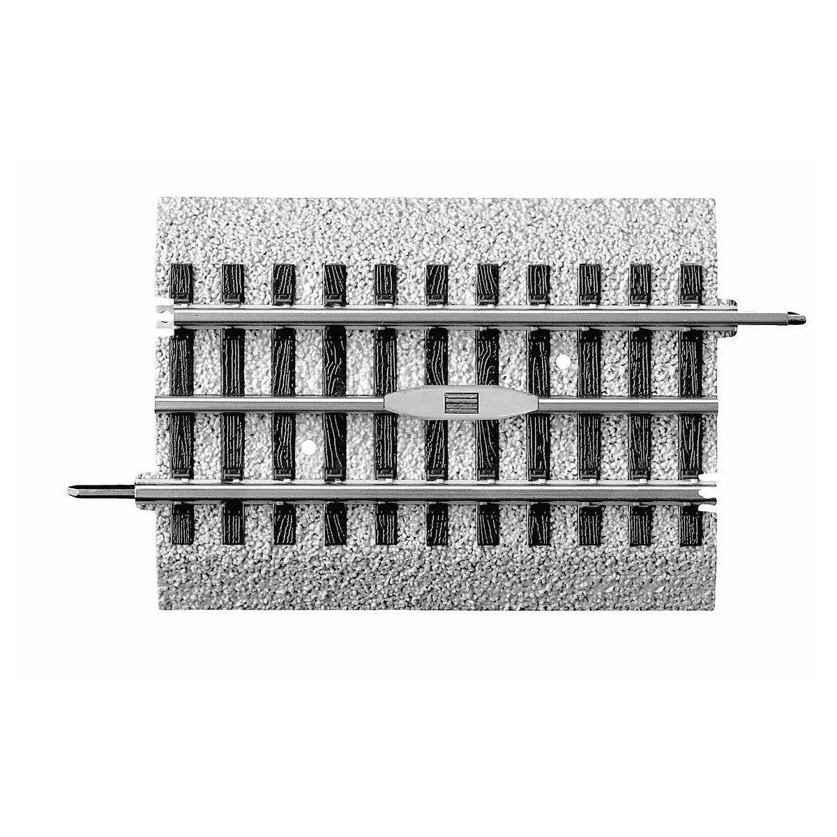FasTrack(TM) Track w/Roadbed - 3-Rail -- Remote Control Magnetic Uncoupler in 5′ 12.7cm Straight Track, O Lionel 612020