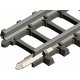 Code 55 Straight Track w/Concrete Ties -- 8-5/16′ 22cm, Z Marklin, Inc 85051