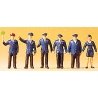 Railroad Personnel -- Station Personnel, HO, Preiser Kg 14011