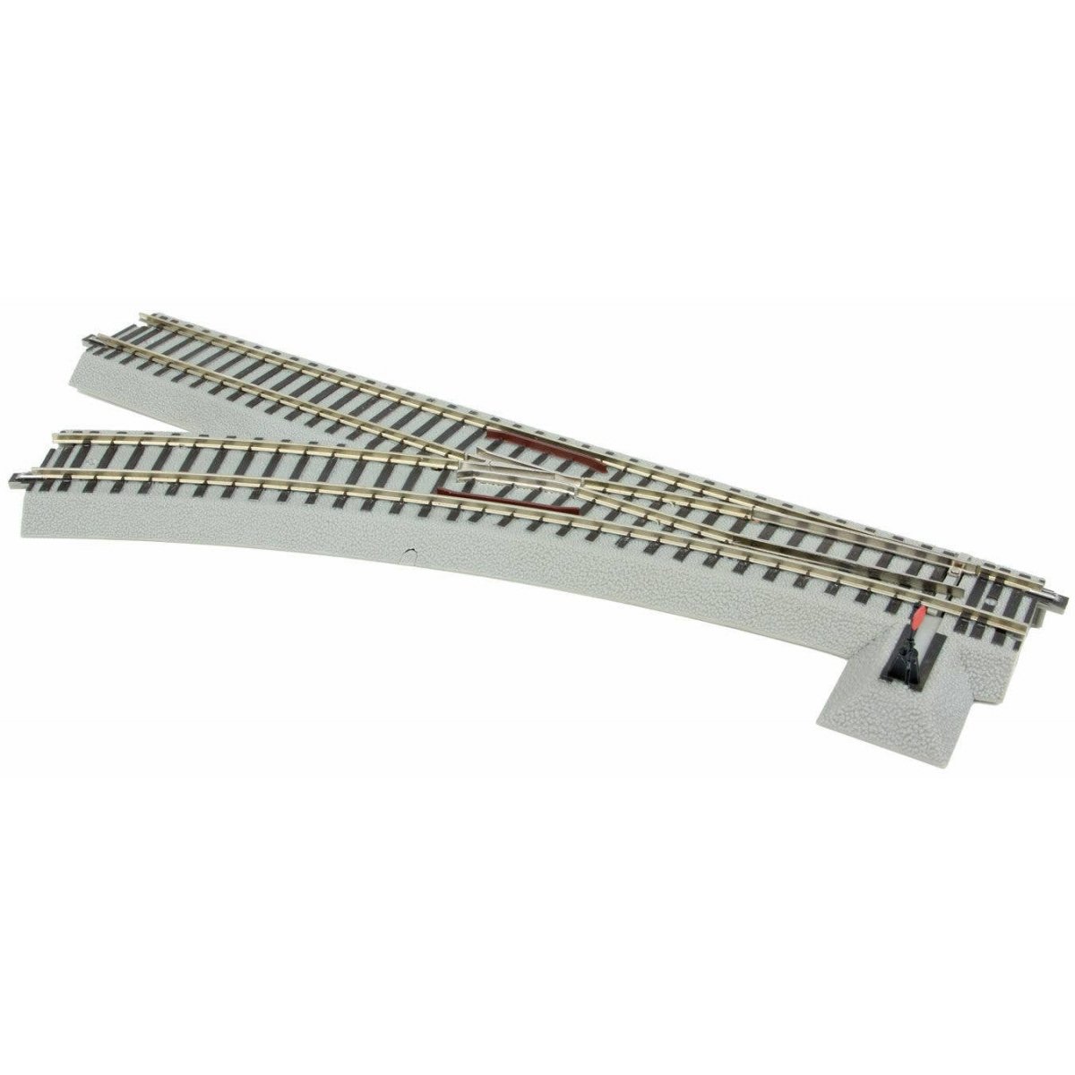 R27 Manual Turnout - American Flyer(R) FasTrack -- Left Hand, S Lionel 649883