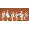 Unpainted Figures -- Seated Passengers, G, Preiser Kg 45179