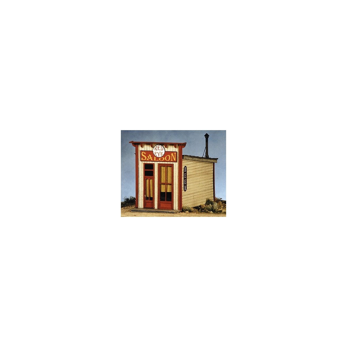 Red Eye Saloon -- 2 x 3-3/8′, HO B.T.S. 27460