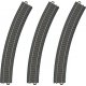 3-Rail C Track - My World -- Curved Sections pkg(3) 20-1/4′ 51.5cm Radius R3 30-Deg (12 Sections Circl, HO Marklin, Inc 20330