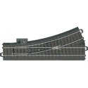 3-Rail C Track - My World -- Manual Turnout - Left-Hand, HO, Marklin, Inc 20611