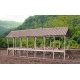 War Between the States Series - 40′ Long Wood Rick pkg(2) -- Covered, HO B.T.S. 27800