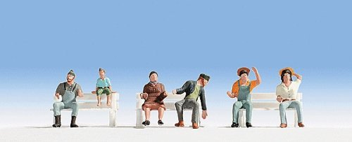 Tractor Drivers -- pkg(6), HO, Noch Gmbh & Co 15628
